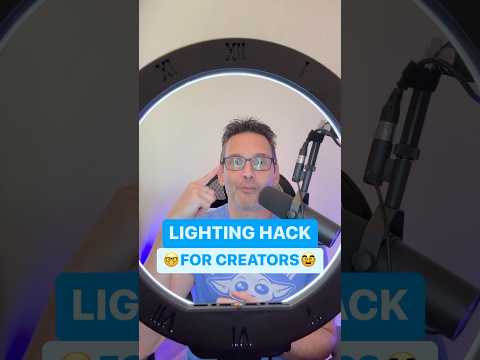 How to Get Rid of Ring Light Glare from your Glasses!