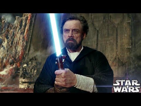 Why Luke Uses The Blue Lightsaber Instead of the Green Explained By Rian Johnson – Star Wars