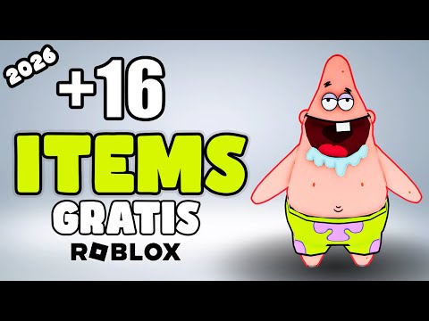 CONSIGUE +16 ITEMS GRATIS EN ROBLOX 2026 🤩 (HURRY UP! BADGE ITEMS) 😱💚