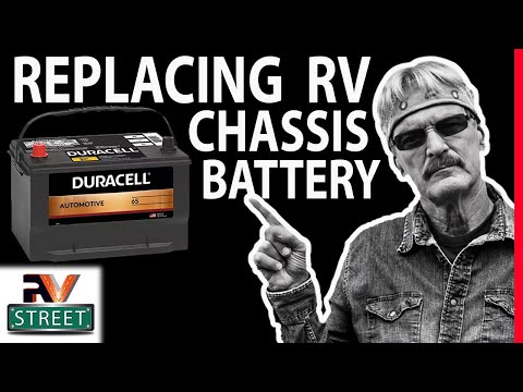 How To Replace a Motorhome Battery—AND—keep it CHARGED while Parked or in Storage