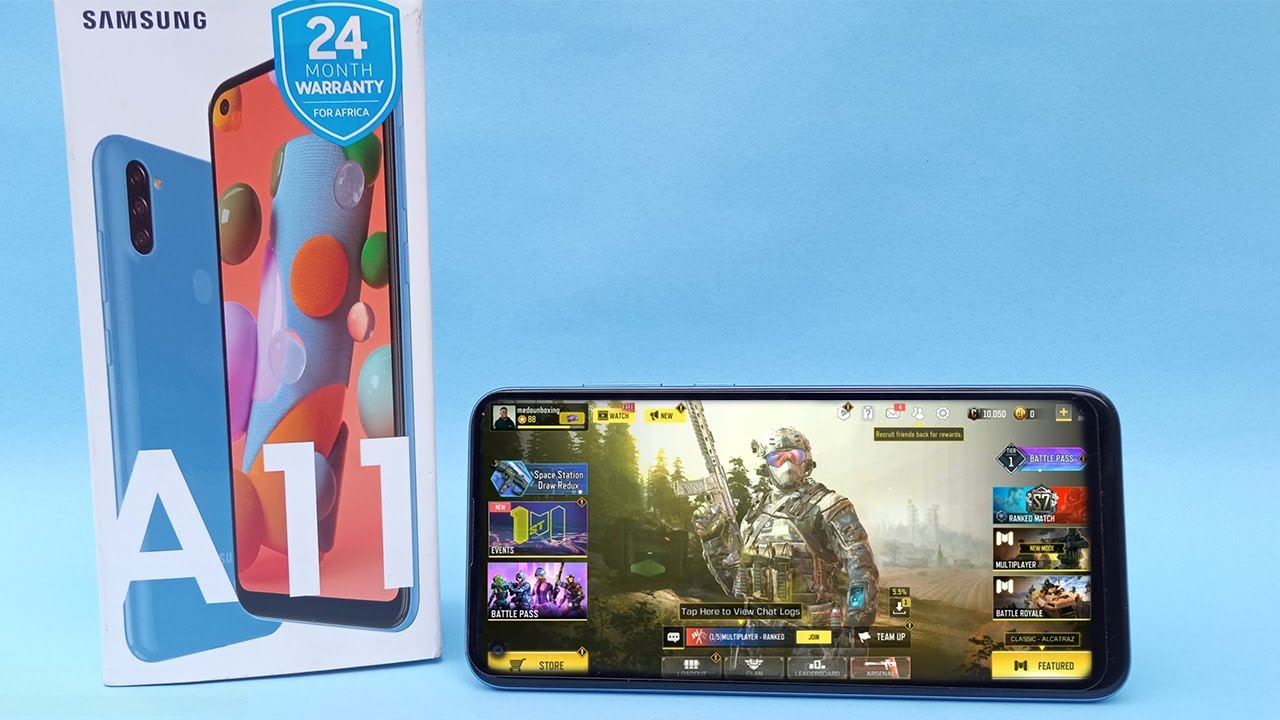 Samsung Galaxy A11 Gaming Review | CODM