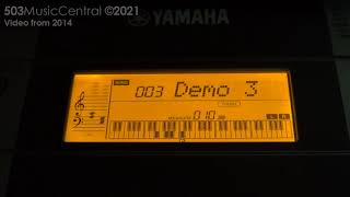 Video thumbnail for Yamaha YPT-330: Demo 3 (Jessica) by 503MC Keyboard Song Showcase