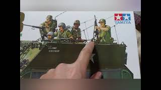 【プラモデル制作】タミヤ  MM  No.40  アメリカ  M113装甲兵員輸送車【筆塗り】