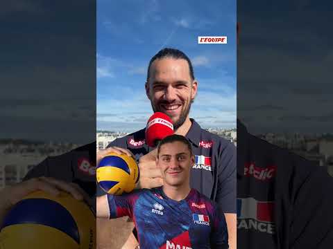 🏐🇫🇷 Connaissez vous bien les Bleus ? Le capitaine Antoine Brizard s'est prêté au jeu #shorts