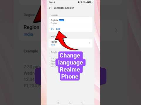 How To Change Language In Realme Mobile || Easy Guide To Change Mobile Language