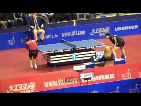 German Open 2010 Berlin  Ma Long vs Ovtcharov