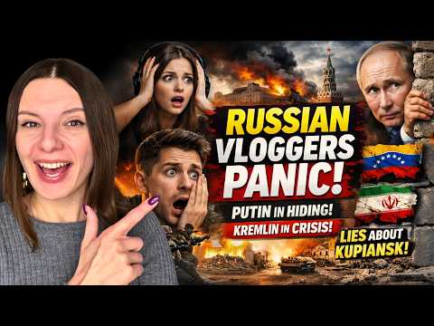 RUSSIAN VLOGGERS IN PANIC: PUTIN HIDES, GEOPOLITICAL COLLAPSE