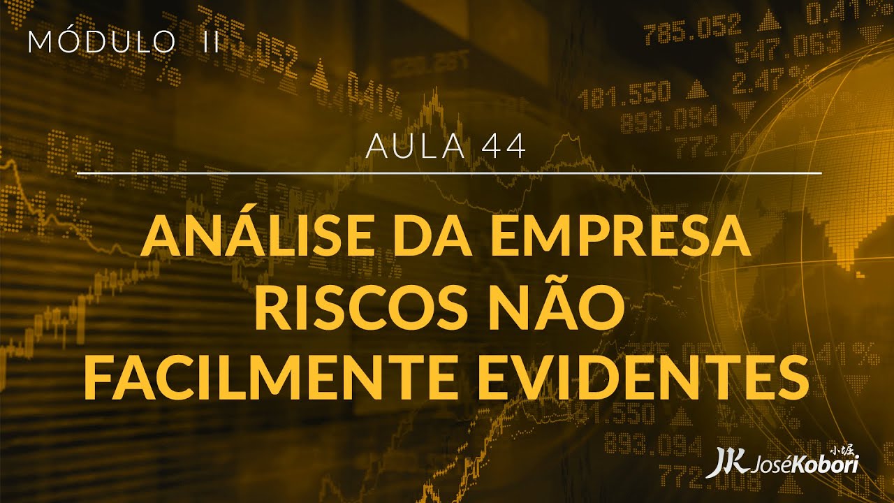 Análise de Riscos Não Facilmente Evidentes - O Investidor de Alta Performance