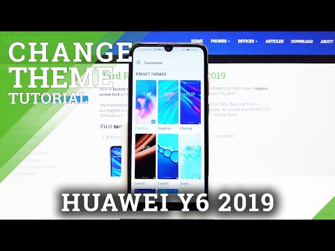 How to Change Device Theme in HUAWEI Y6 2019 – Set Up Device Theme