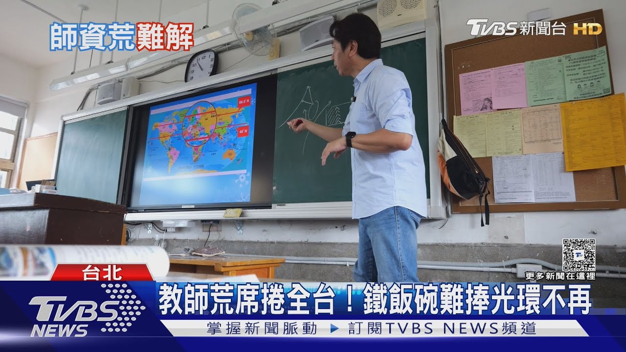 「教師荒」蔓延全台! 7.4萬準教師棄教職原因曝光