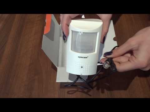 Camere supraveghere disimulate in pir Eyecam EC-261 - www.1cctv.ro