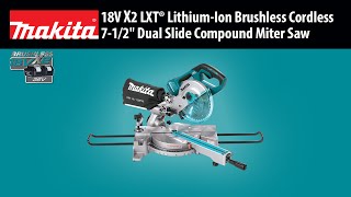 MAKITA 18V X2 LXT® 7-1/2" Compound Miter Saw (Tool Only) - Thumbnail