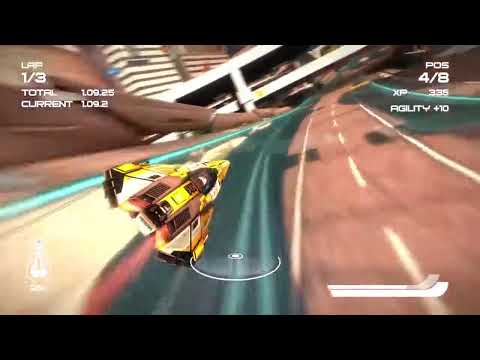 WIPEOUT: OMEGA COLLECTION Walkthrough Campaign Gameplay Part 1 - 2048 Bad Driving