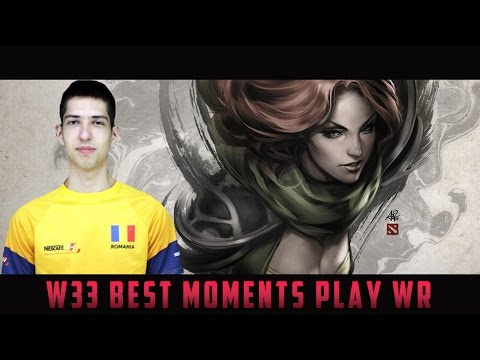 w33 play dota 2 - Windranger best moments