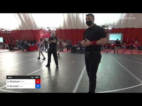 41 Kg Rr Rnd 1 - Alexander Penzkover, LaCrosse Area Wrestlers Vs David A. Burchett, Toss Em Up Wre