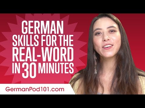 Learn 125 Intermediate German Words with Alisa German Vocabulary Made Easy