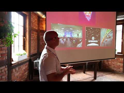 Opening by  Adam Shallcross at the Umbraco Poland Festival 2017