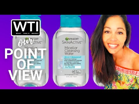 Garnier SkinActive Cleansing Water - WTI product video review