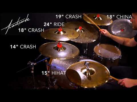 Avantgarde Cymbals Precision Raw Series - Sound Demonstration