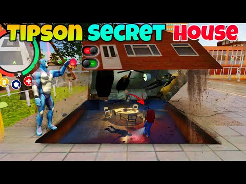 Rope Hero Found Tipson Secret House In Rope Hero Vice Town | Rope Hero Vice Town