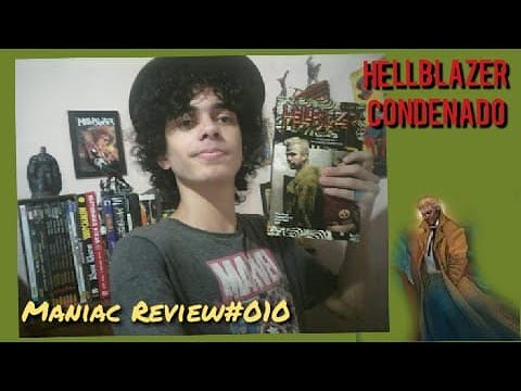 Hellblazer Condenado Vol 1| Sepulcro Vermelho| Maniac Review#010