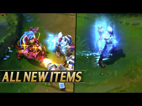 ALL NEW ITEMS GAMEPLAY - SEASON 2026 - League of Legends