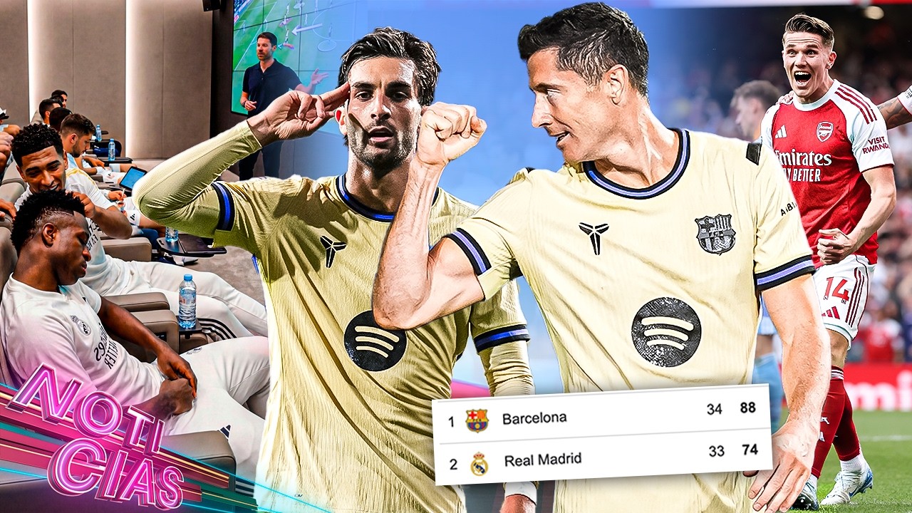 El Barça casi campeón y va por 100 puntos | Vini 'grosero' con Xabi | ¡Los Gunners no se rinden!