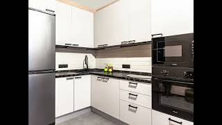 Современная угловая белая кухня Проект 15 фото 8