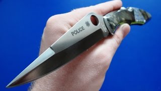 Живая легенда, Spyderco Police, Picasso Marble
