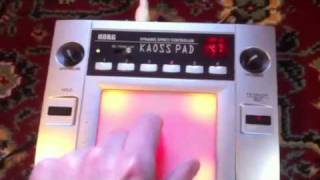 Korg Kaoss Pad 1 KP1 Testing Before Listing On Ebay