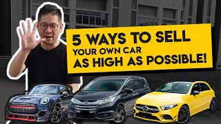 5 ways to sell your own car as high as possible!