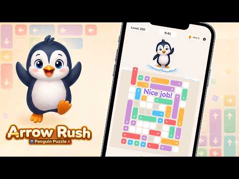 Arrow Rush: Penguin Puzzle video thumbnail