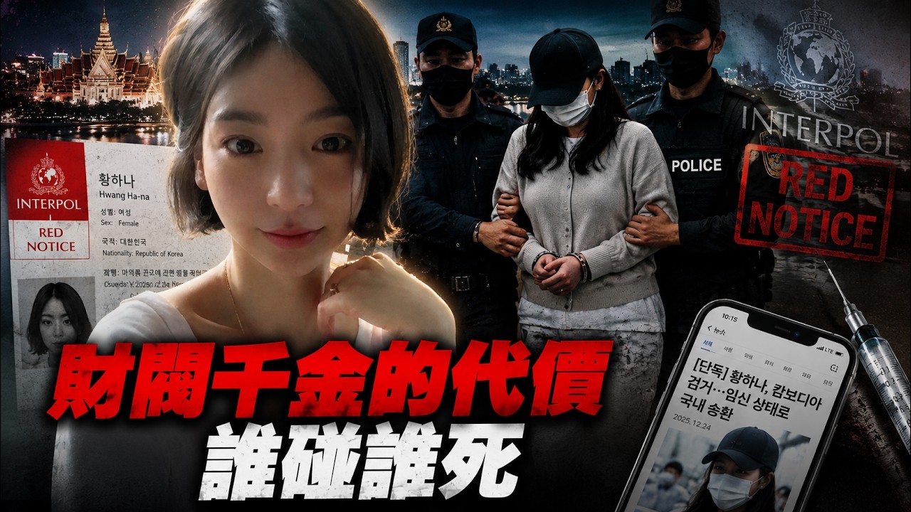 全網都叫她黑寡婦：訂過婚的頂流毀了，結過婚的男人死了，财阀千金“谁碰谁死”｜黃荷娜事件｜｜社會觀察