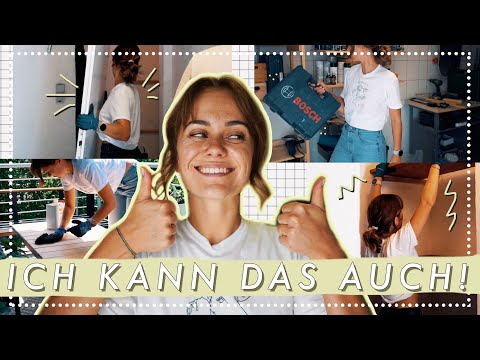 Selbst ist die Frau - Baustellen Zuhause in Angriff genommen