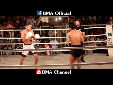 Haider Ali vs Haziq chandio kickboxing fight