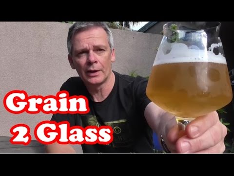 Grain to Glass - Gose Beer "There She Gose Again" + Recipe Link
