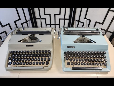 Facit TP1 vs TP2 Typewriters' Differences