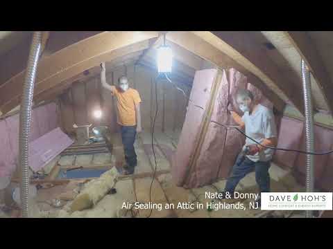 Air Sealing Attic