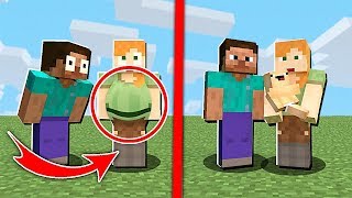 Ten Una Familia En Minecraft COMO EN LA VIDA REAL | MINECRAFT MOD