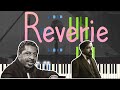Erroll Garner plays Claude Debussy - Rêverie 1949 (Jazz Piano Ballad Synthesia)