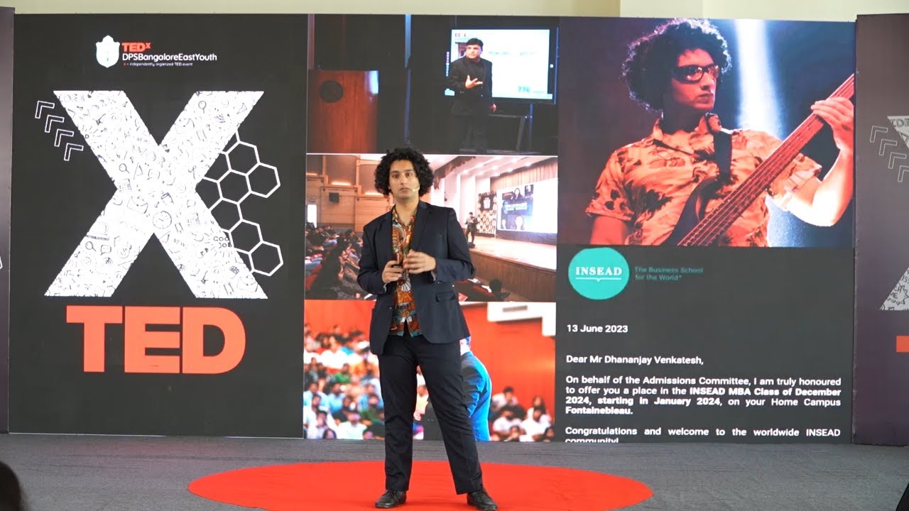 Your compass for the journey ahead | DHANANJAY VENKATESH | TEDxDPS Bangalore East Youth