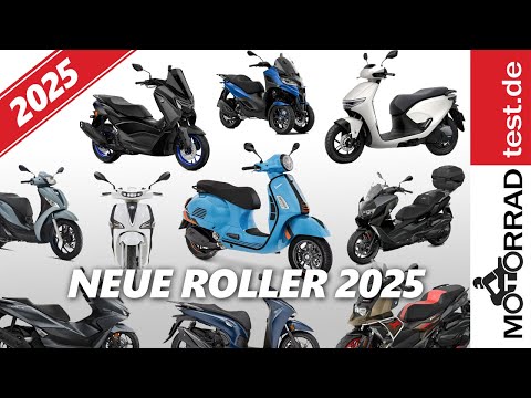 Neue Roller 2025 | Die wichtigsten Scooter für das nächste Jahr im Überblick