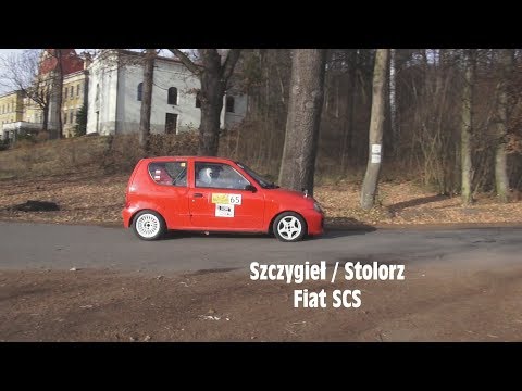 6 Runda RPŚ 2018 - Hażlach - Karol Szczygieł / Dawid Stolorz - Fiat SCS