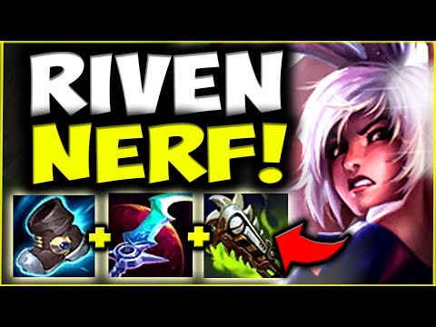 RIVEN ITEM IS GETTING NERFED... (ECLIPSE IS BROKEN) - S11 RIVEN GAMEPLAY (Season 11 Riven Guide)