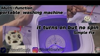 How I Fixed My Portable Washer: DIY Repair Tutorial | Temu Model