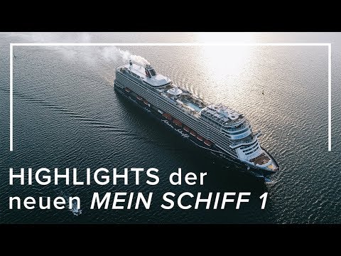 MEIN SCHIFF 1: Die neue Nummer Eins von TUI Cruises! Exklusive Highlights und Drohnen Video