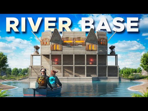We Built a River Fortress to Survive Wipe day in Rust (ft. Coma)