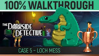 Darkside Detective - Case 5 - 100% Walkthrough 🏆 All Trophies, Puzzles &amp; Collectibles