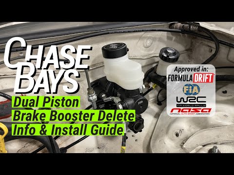Chase Bays Dual Piston Brake Booster Delete Info & Install Guide