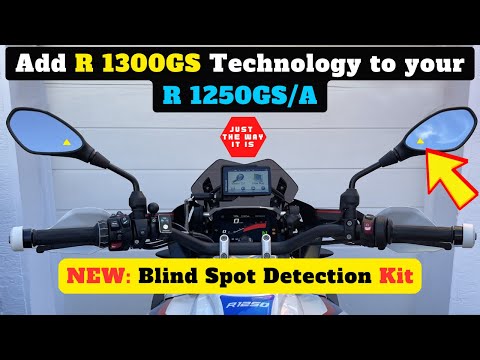 Radar Blind Spot Detection - How to add INNOVV ThirdEYE Radar & R 1300GS mirrors to your BMW